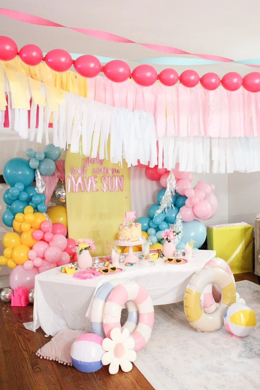 Girls Just Wanna Have Sun: The Ultimate Retro Summer Birthday Party (Rain or Shine!)