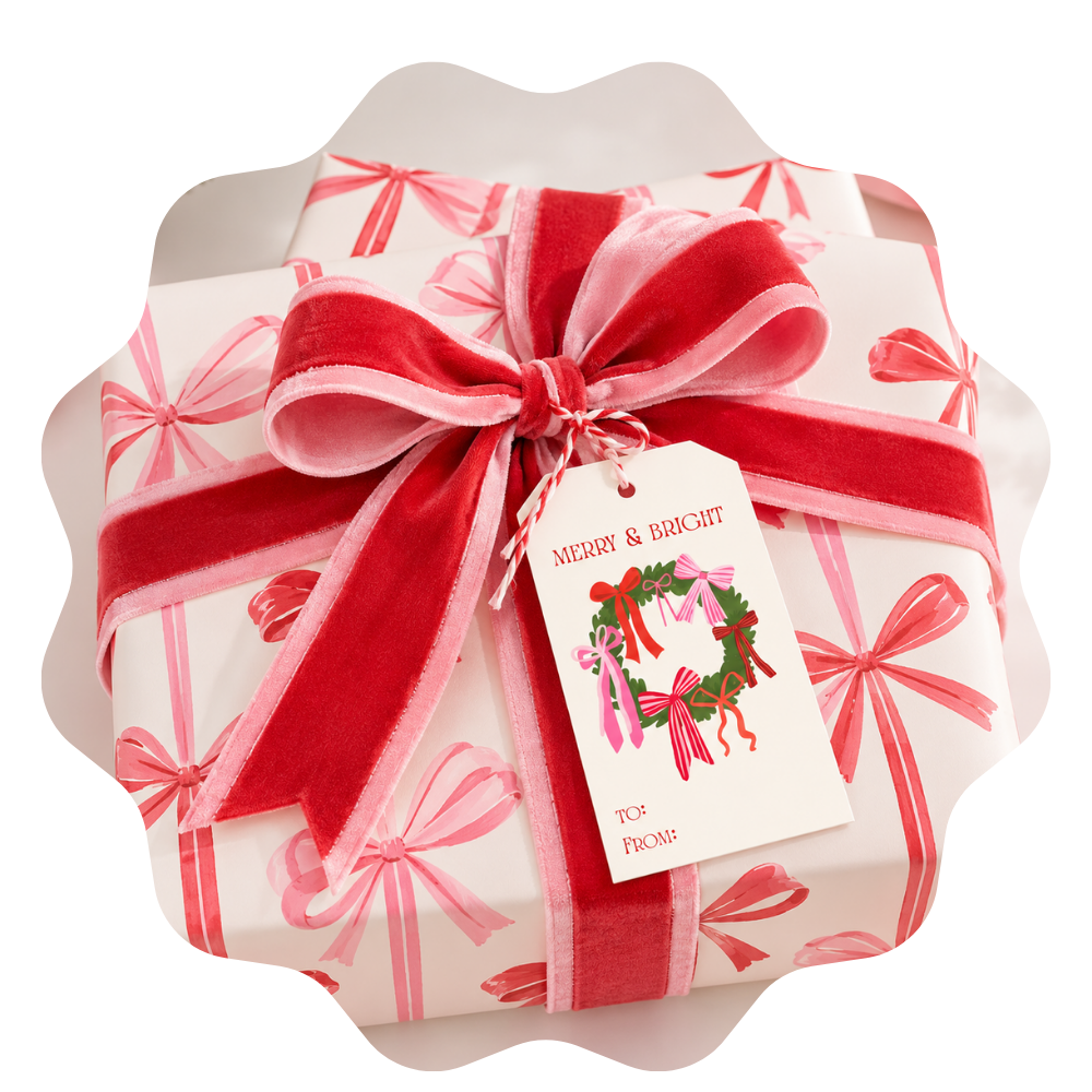 Festive Christmas party decor featuring a trendy holiday design, perfect for seasonal celebrations, Christmas birthdays, holiday parties, and festive event styling