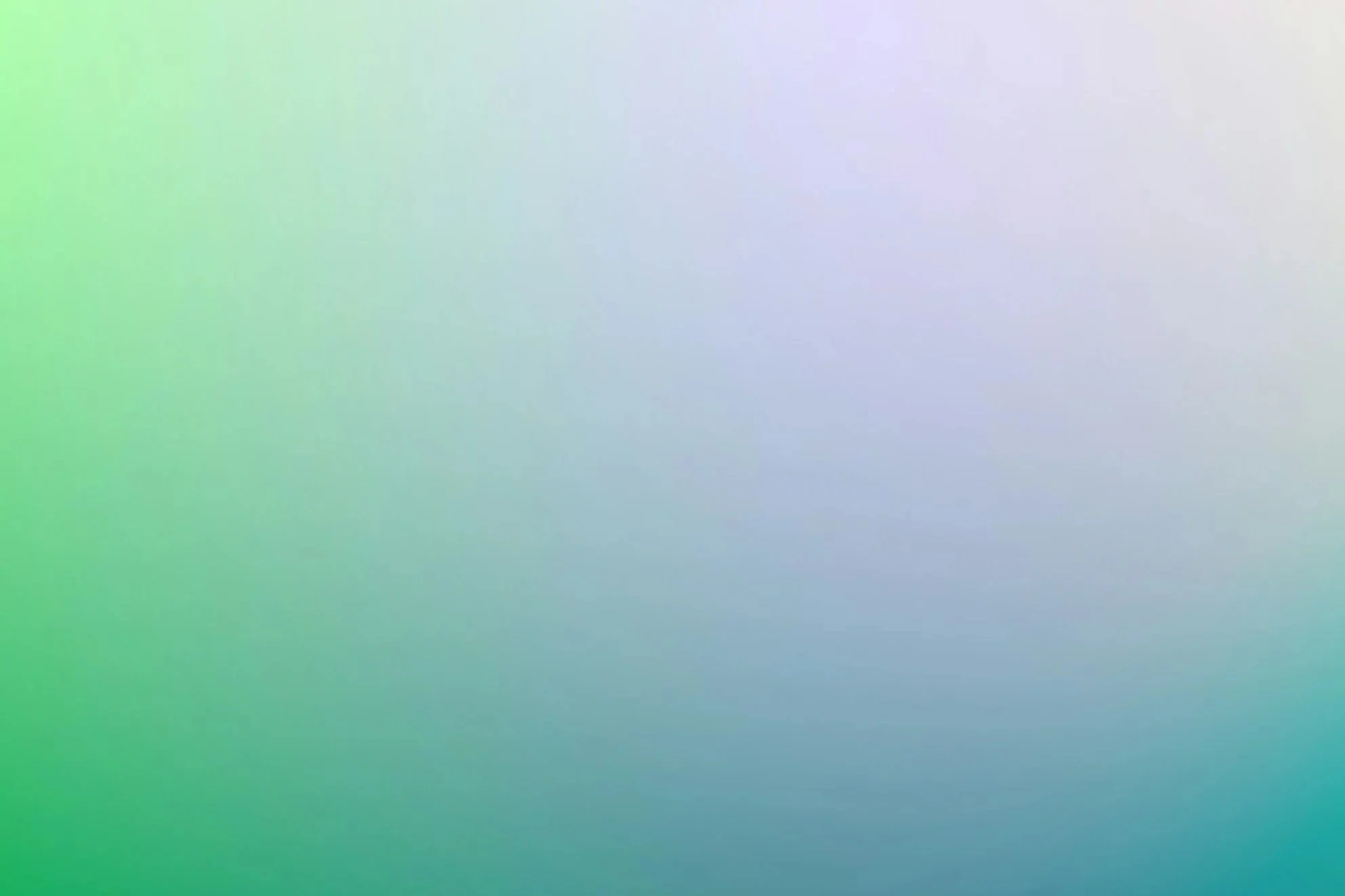 A gradient background with soft pastel shades of green, purple, pink, and blue