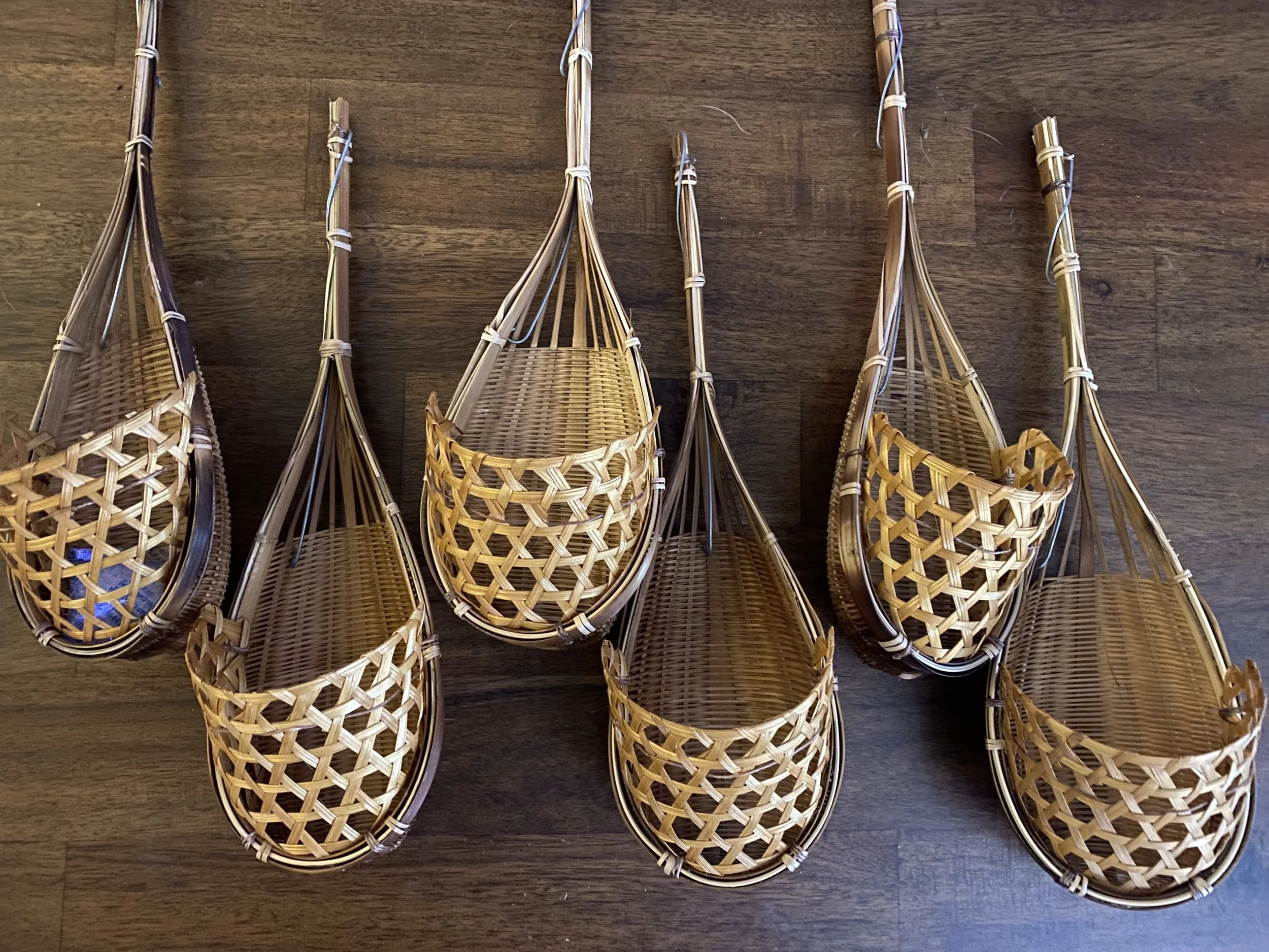 Thai Bamboo Hanging Basket