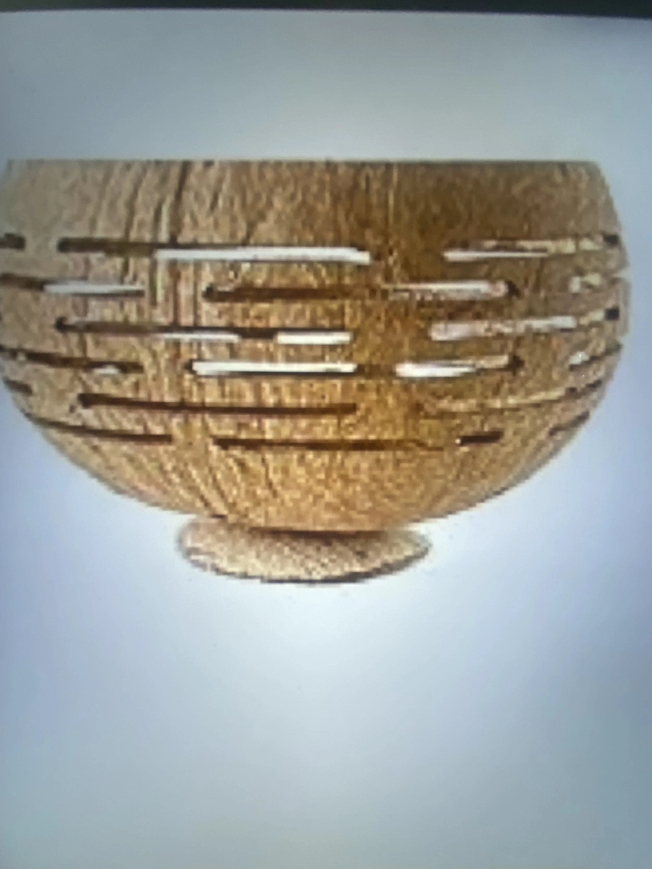 Coconut Planter with Drainage Holes