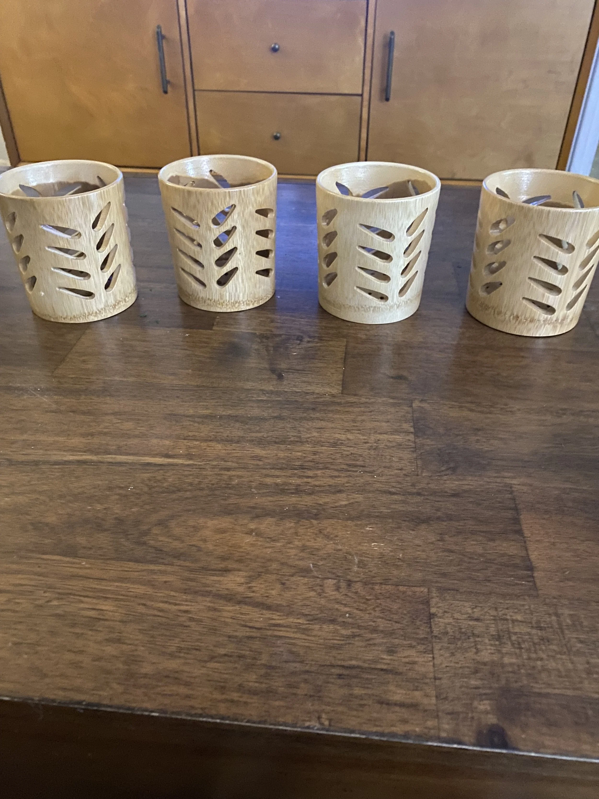 Bamboo Plant Pots Breathable for Orchids