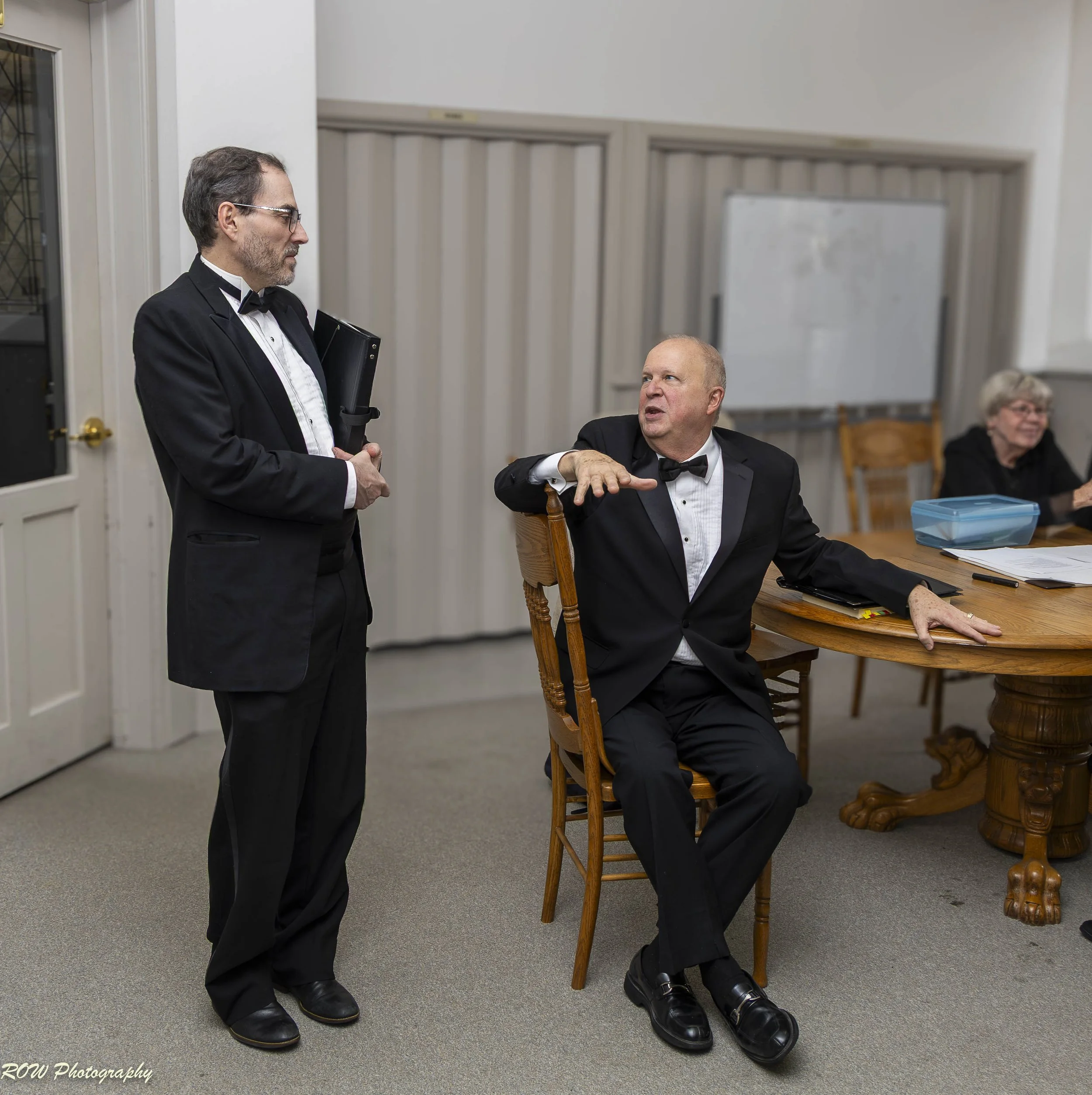 John explaining - Wulcom Yole!