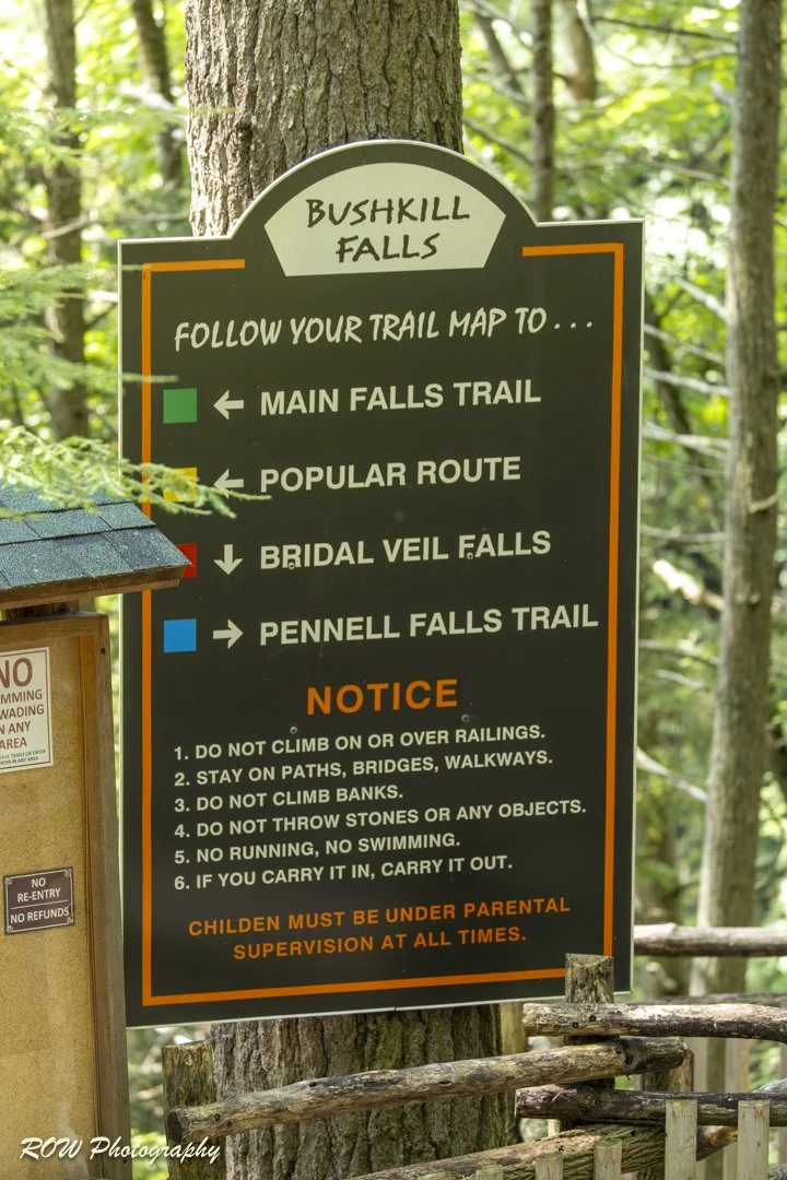 Some pics from Bushkill Falls