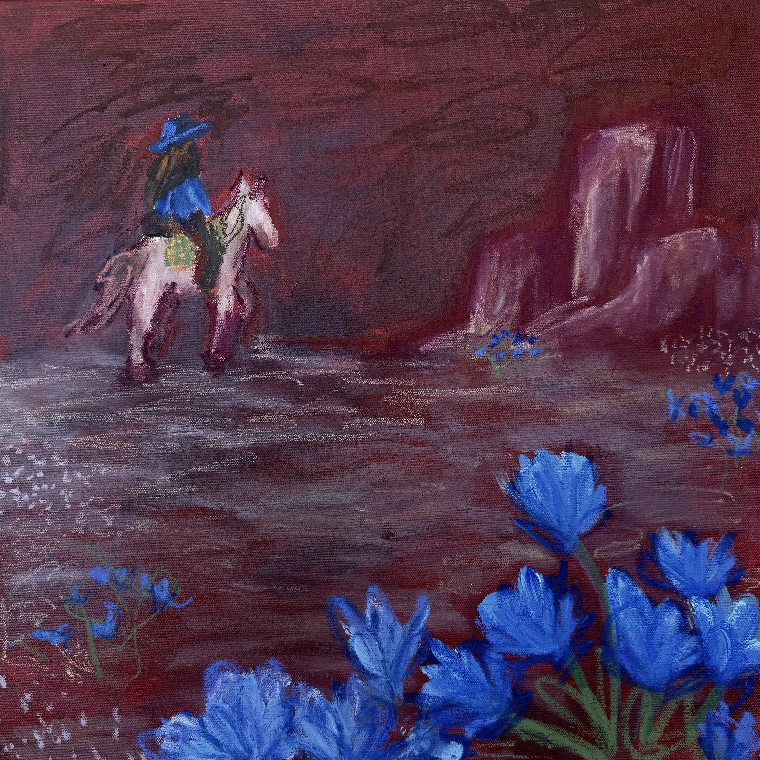 "Long Road Home" 20x20