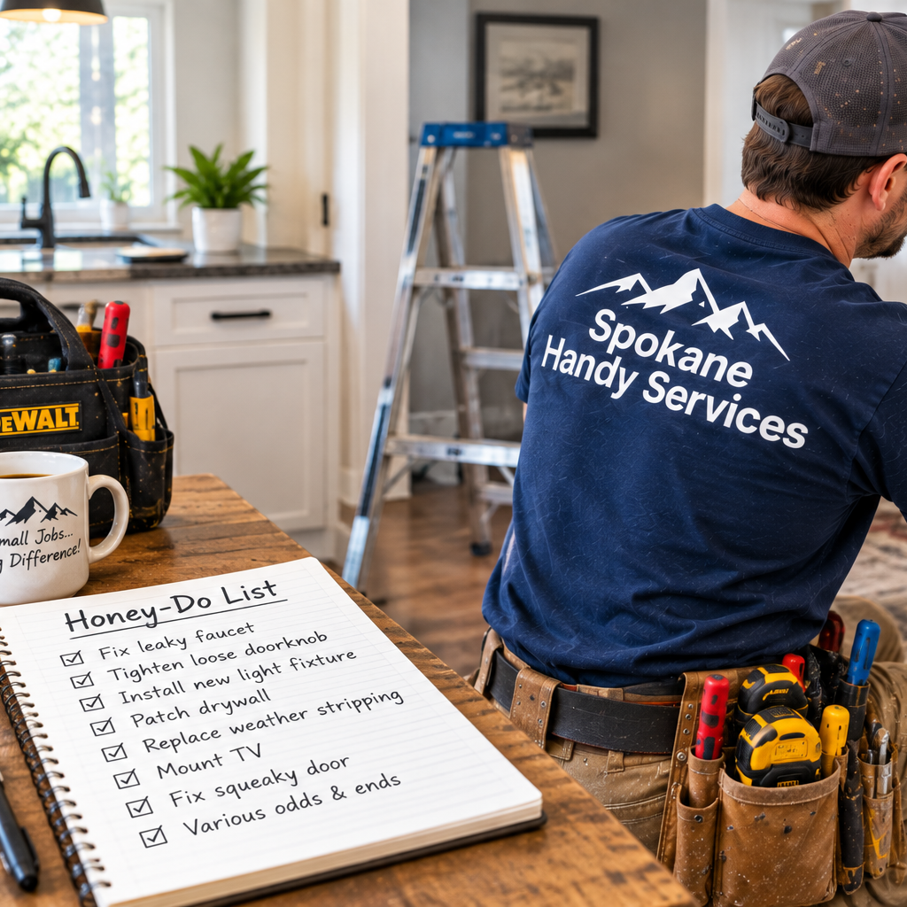 handyman honey-do list repairs spokane