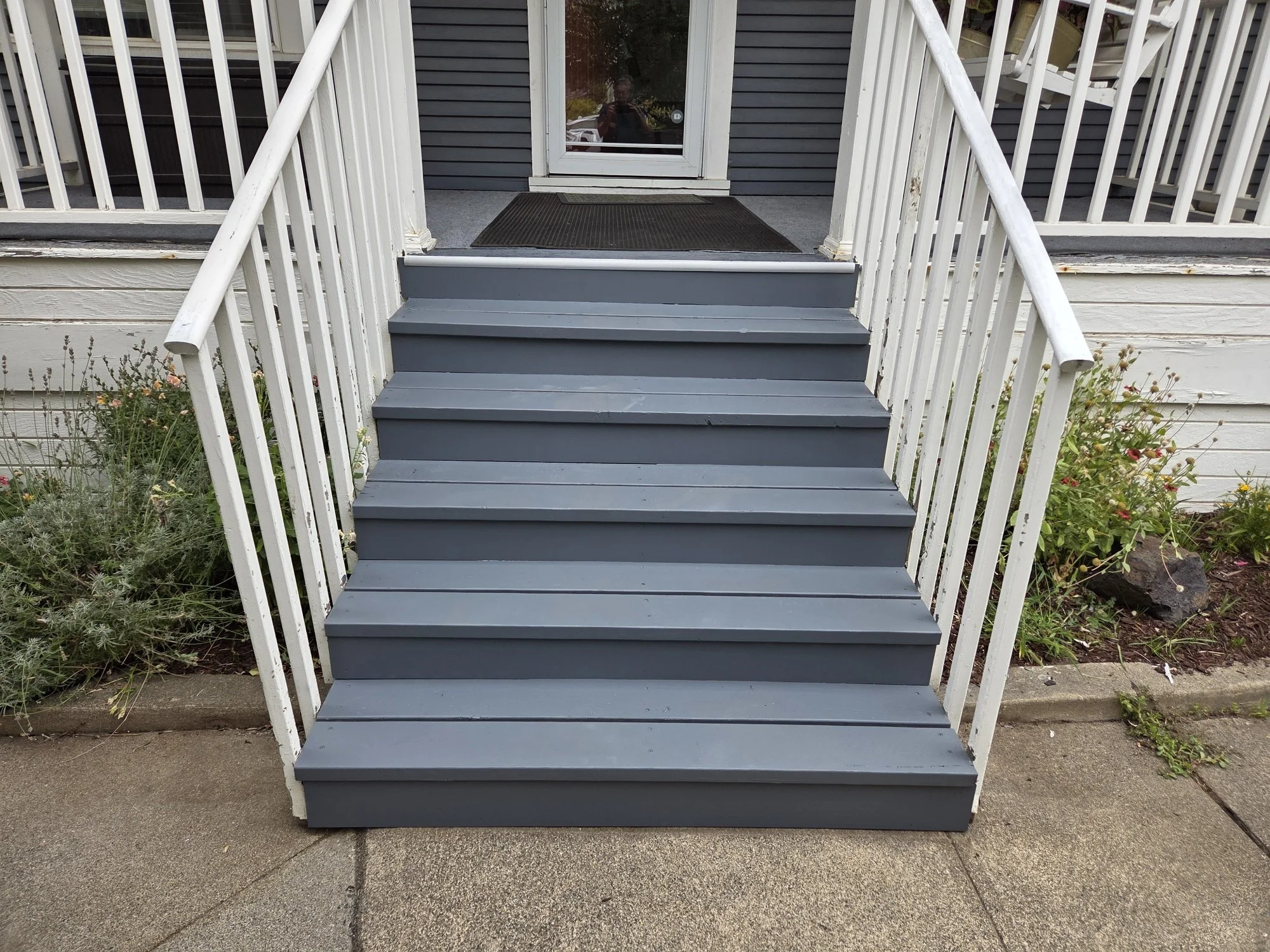 home entry porch step repair