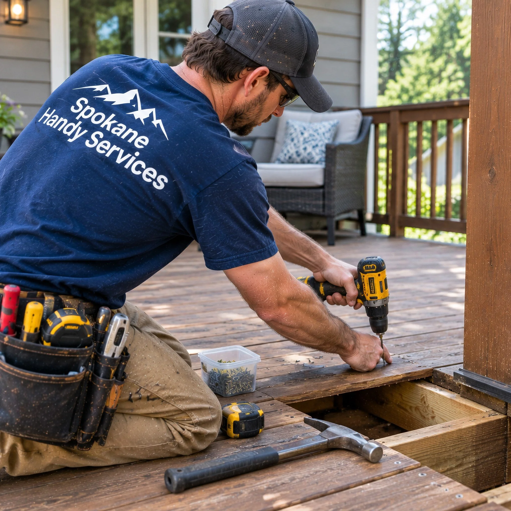 repairing wood deck porch