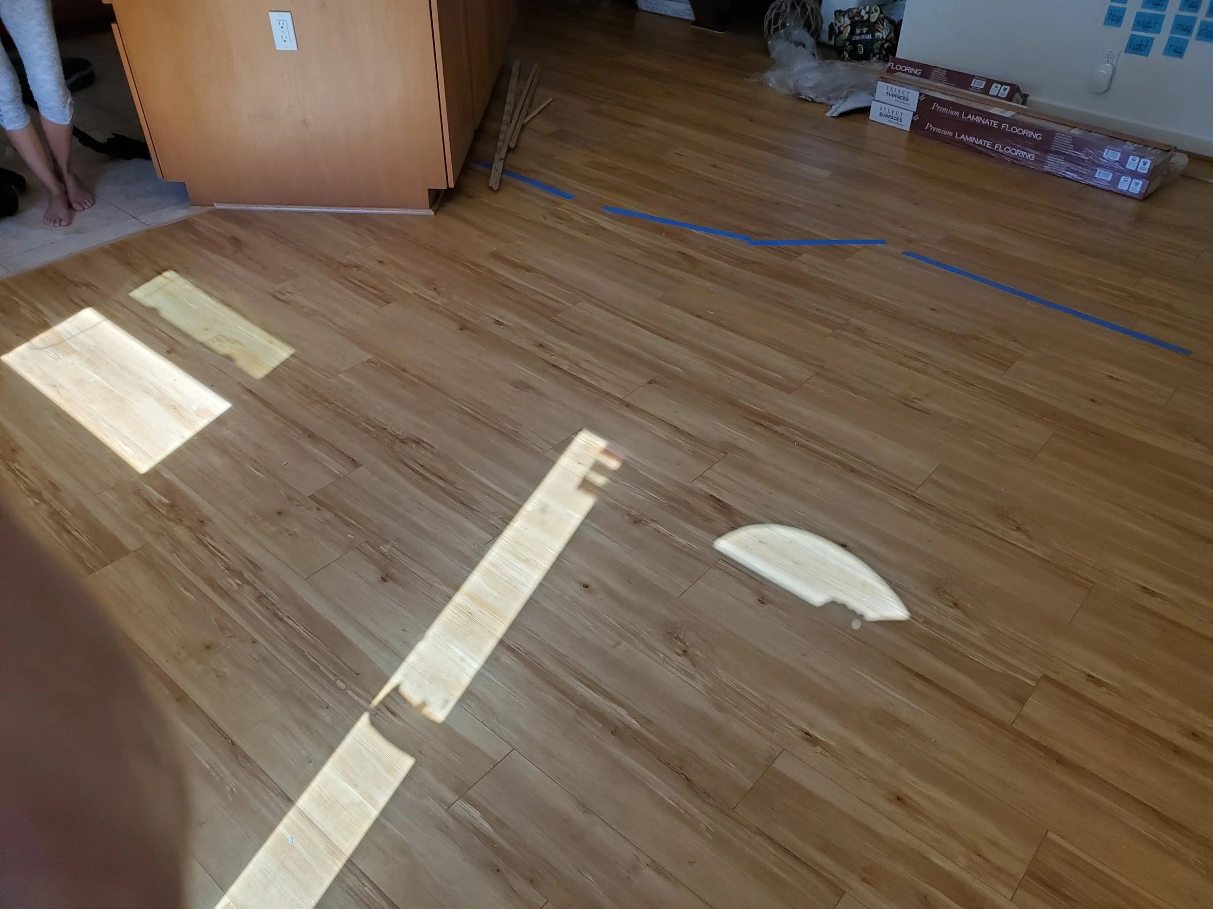 laminate flooring finished job after photo