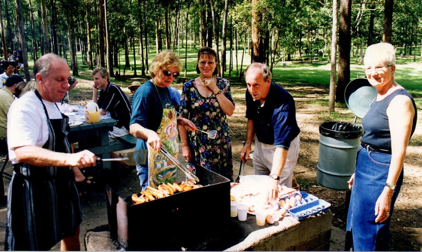 Club breakfast at Daisy Hill. early 90s
