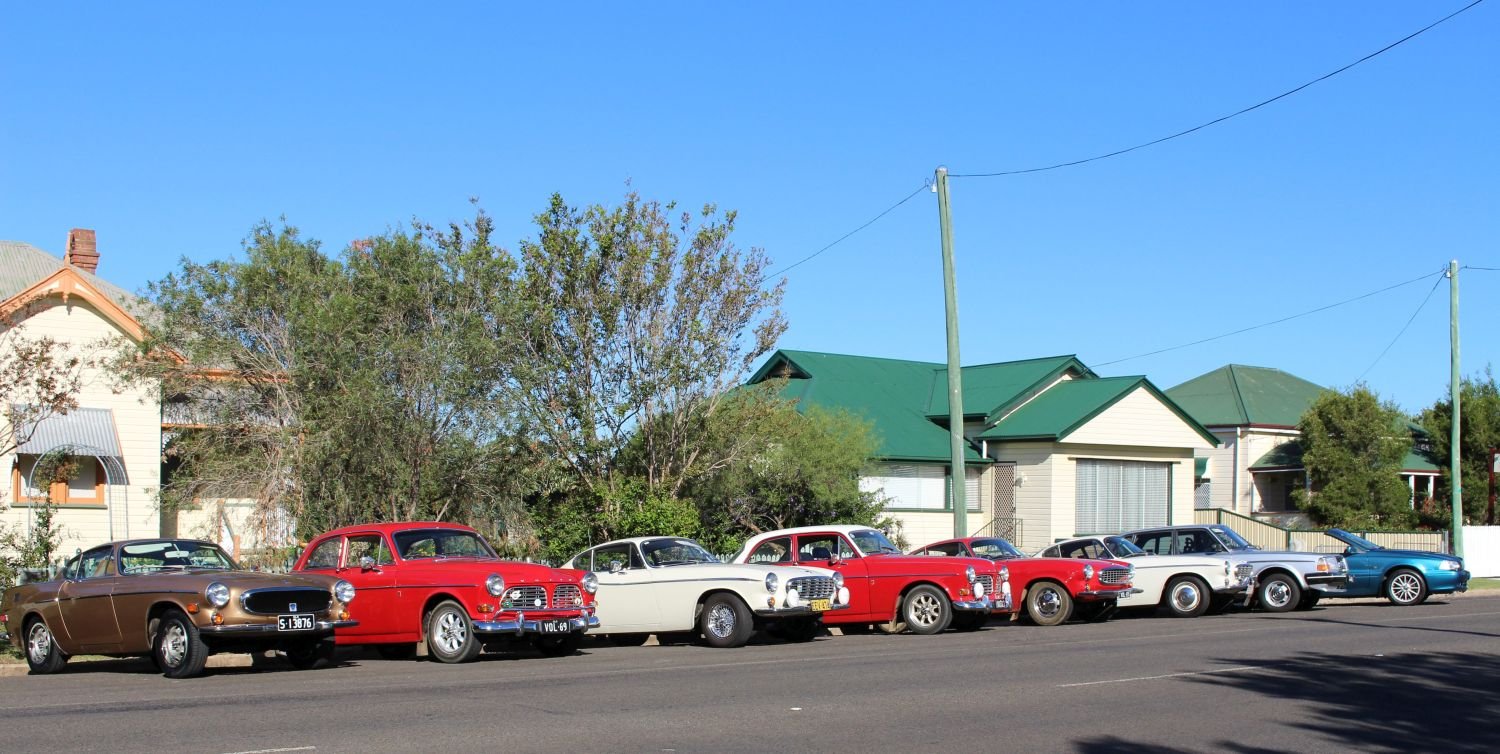 2014 Morning Tea at Warwick, on the way to Stanthorpe event