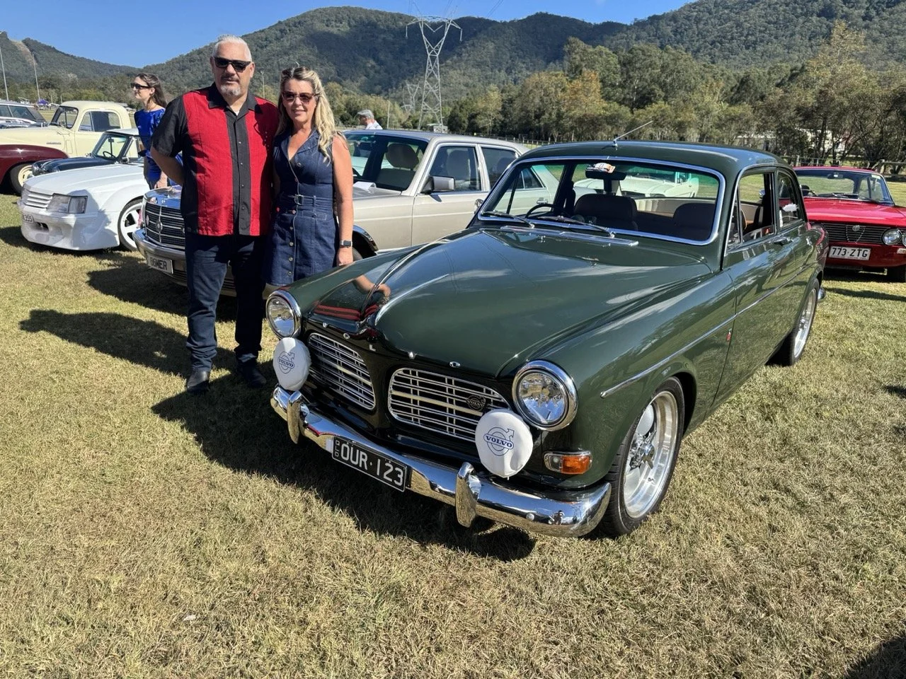Kirsty and Tony and their 123GT