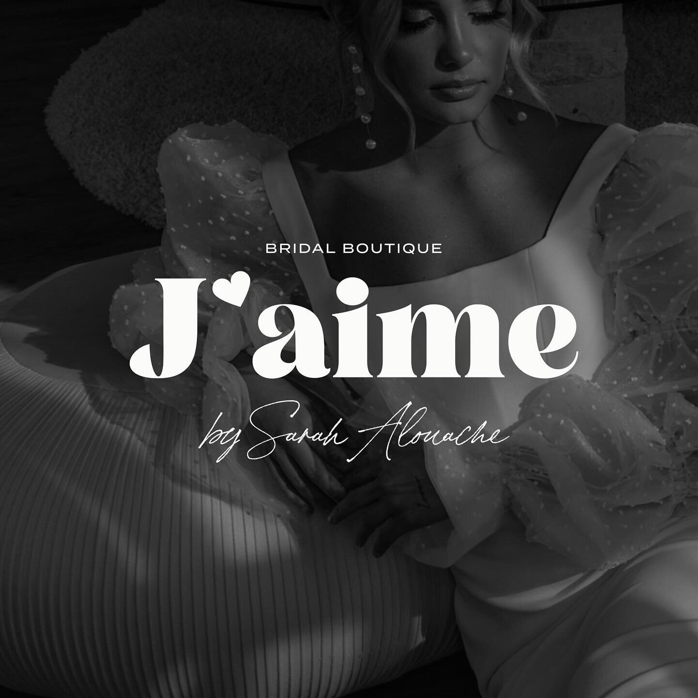 We had so much fun working on this brand design with one of our previous clients @sarahalouachebridal 

She wanted J&rsquo;aime to be feminine, fun and romantic. We loved stepping out of our comfort zone and working with red. 

This brand design was 