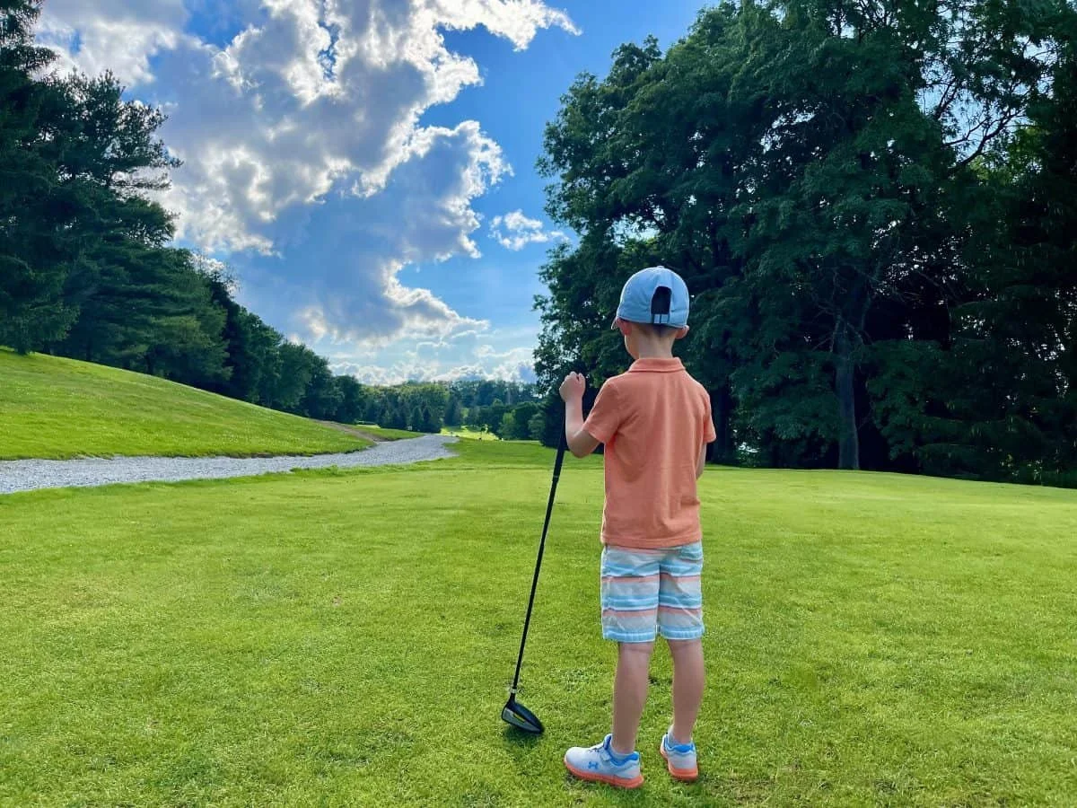 why is it important to play golf as a kid?