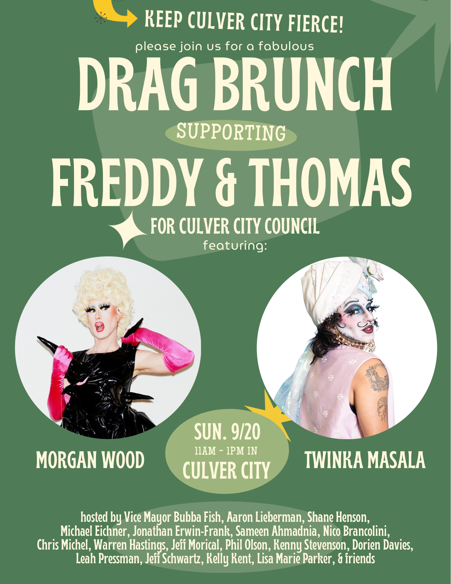 Celebrate the start of Fall with a Drag Brunch!