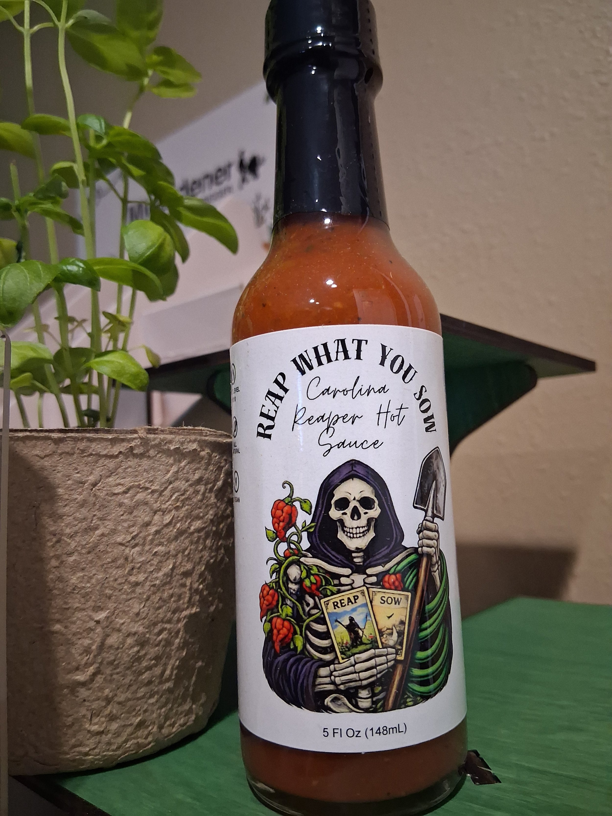 Reap What You Sow-Carolina Reaper Hot Sauce