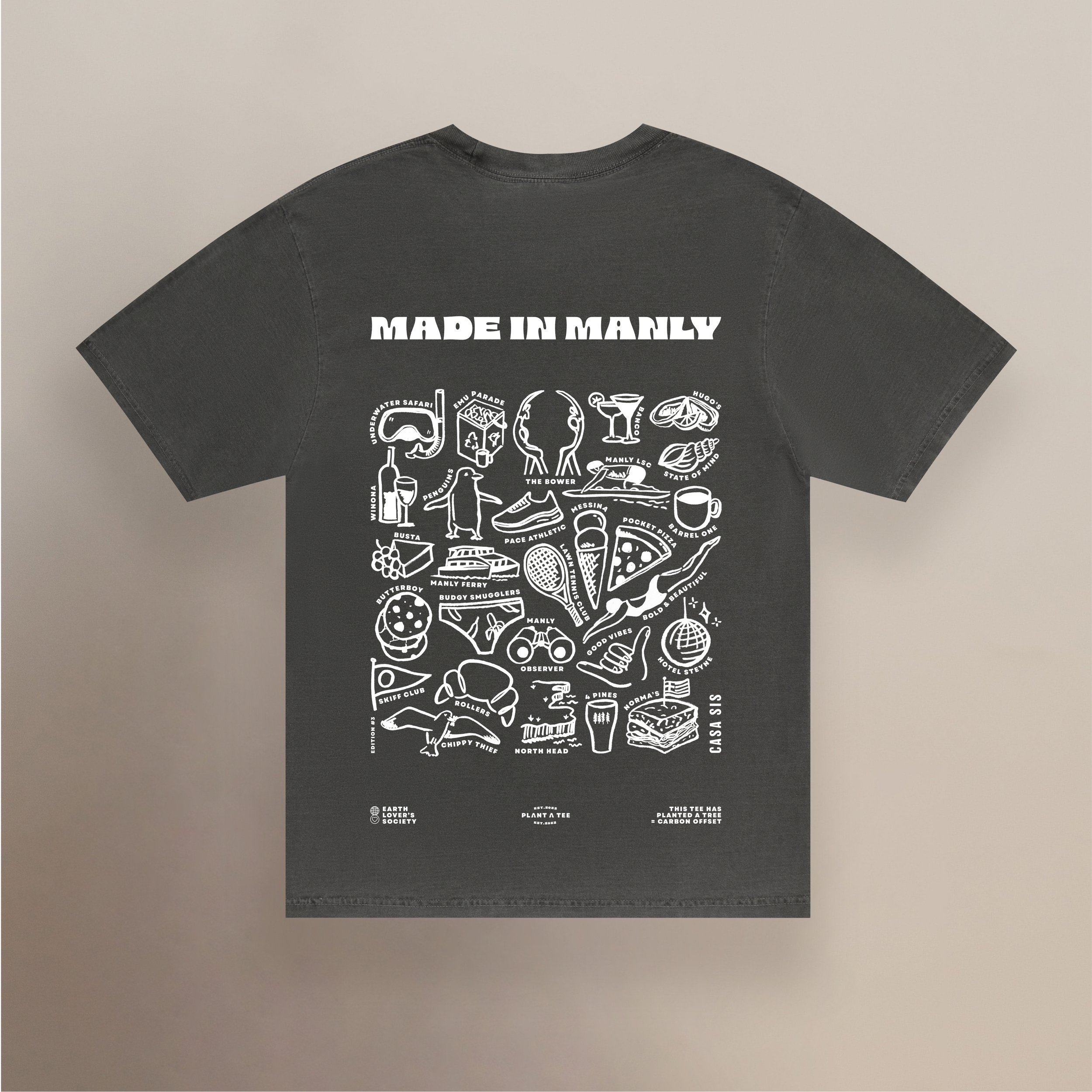Manly Tee – Grey