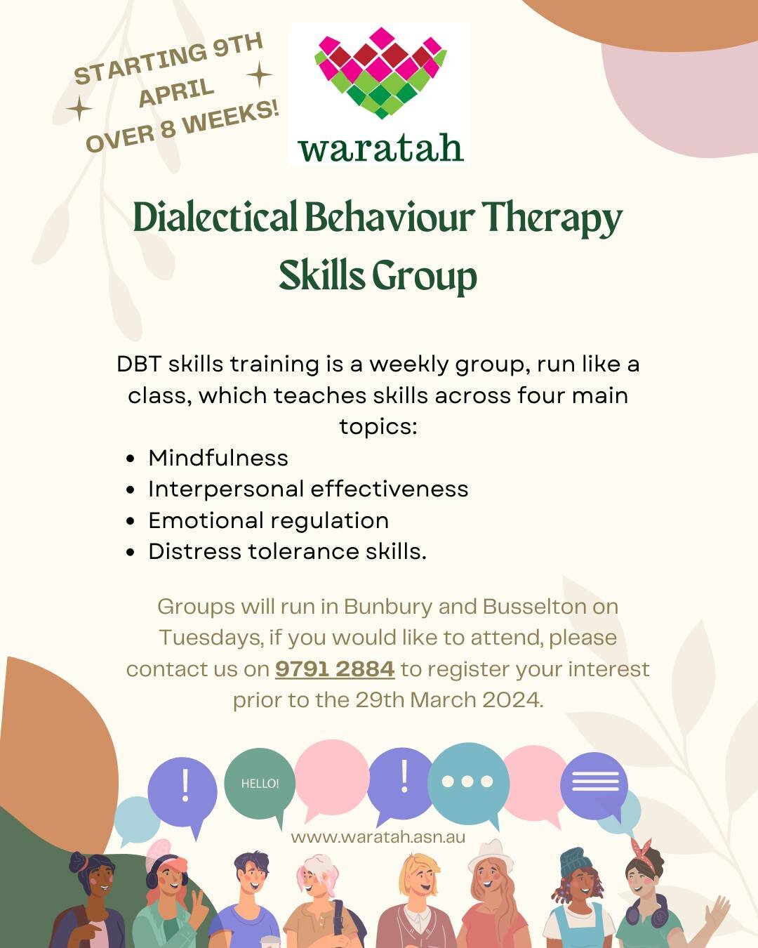 Dialectical Behaviour Therapy (DBT) is a type of cognitive behaviour therapy (or talk therapy) designed for people with borderline personality disorder or anyone who has difficulties managing their emotions. Not only are personal skills taught in DBT