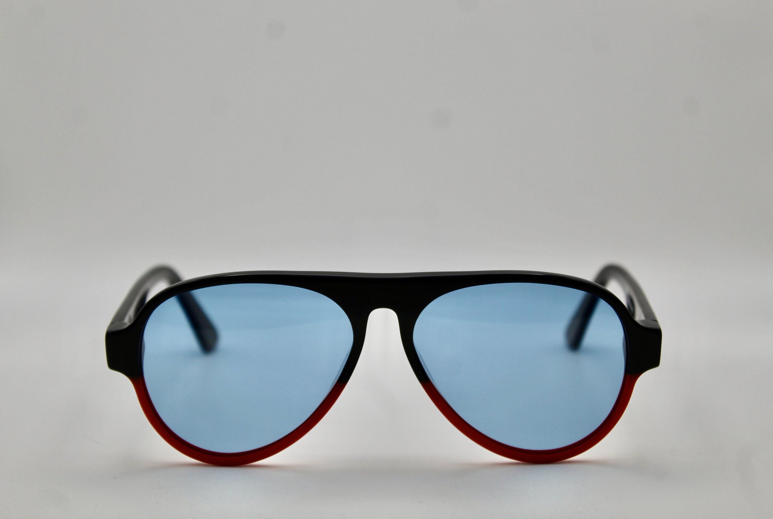 Go Blue and Orange Aviator Shades
