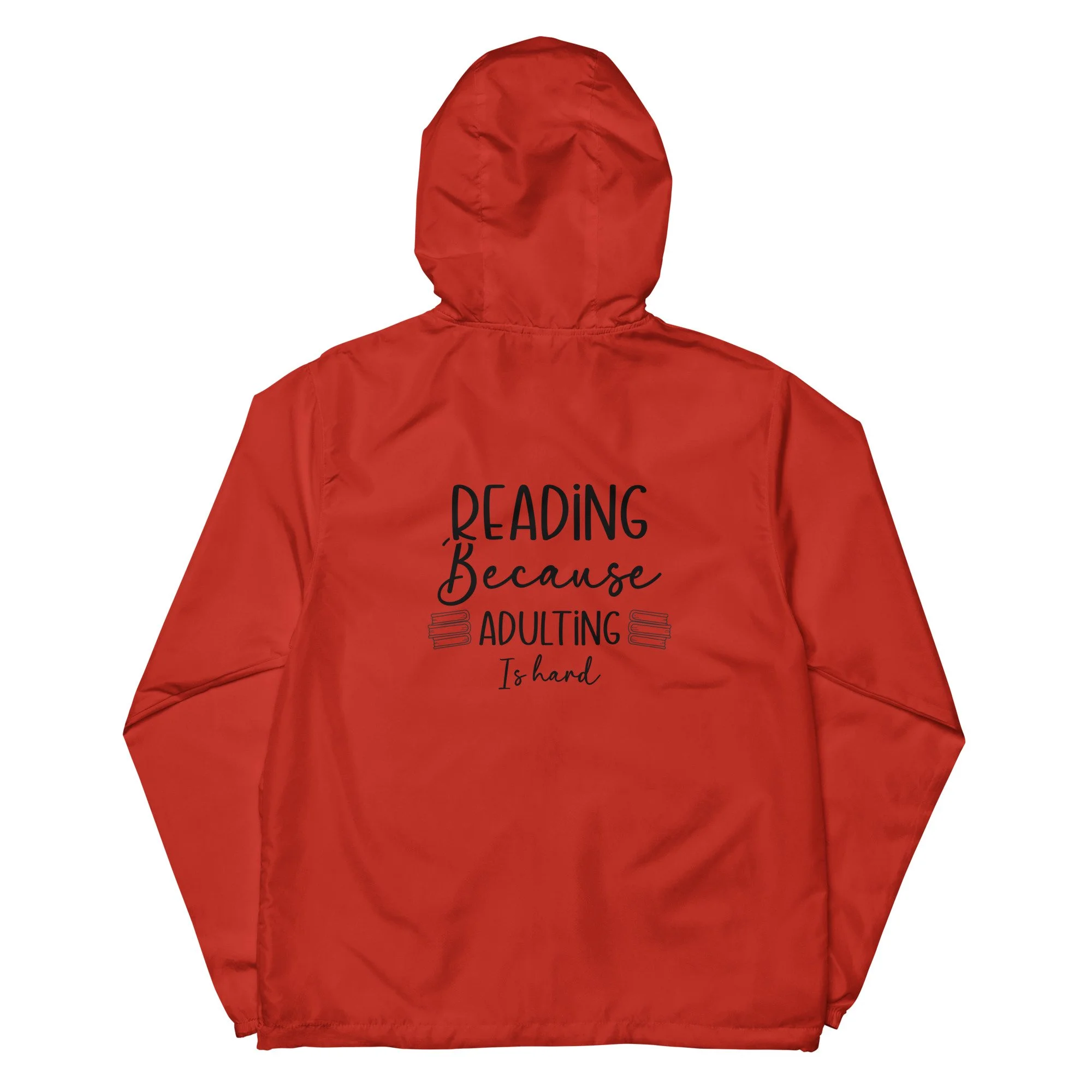 unisex-lightweight-zip-up-windbreaker-red-back-6587a63636a78.jpg