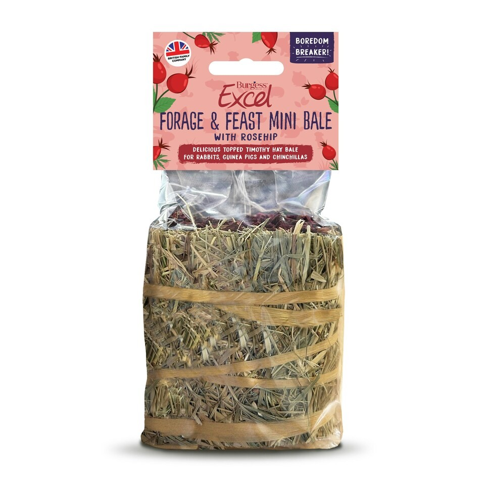 Burgess Excell Forage & Feast Mini Bale with Rosehip