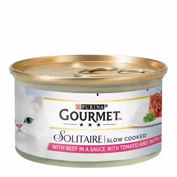 Gourmet Solitaire Beef in Tomato Sauce 85g
