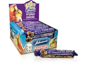 Johnson’s Fruity Stick for Cockatiels, Parrots, etc.