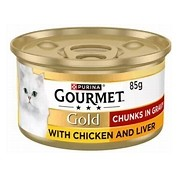 Gourmet Gold Chunks in Gravy with Chicken & Liver 85g