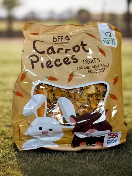 Best Furry Friend Carrot Pieces 50g