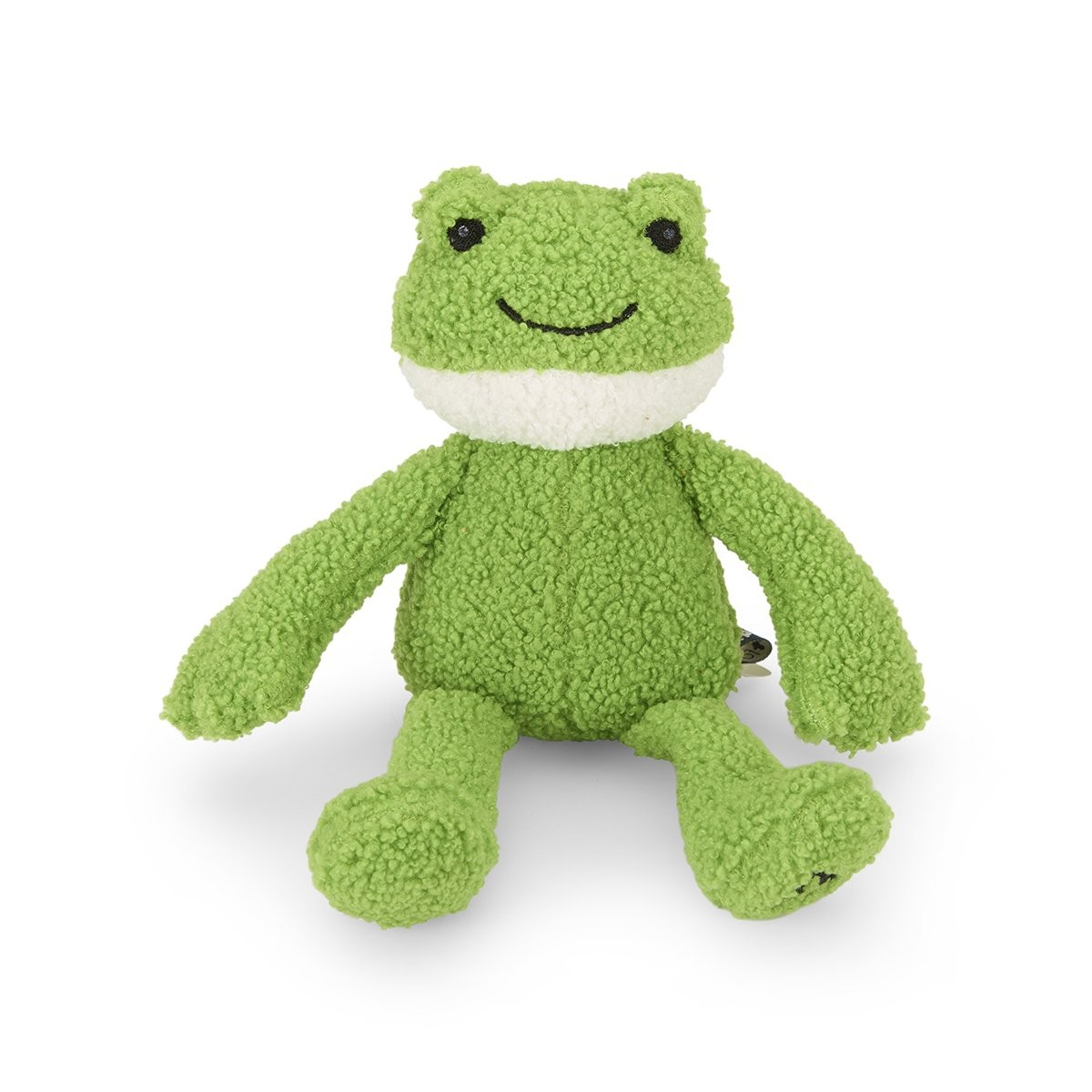 Finlay Frog Plush Dog Toy