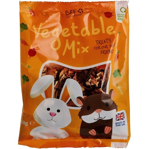 Best Furry Friend Vegetable Mix Treats 50g