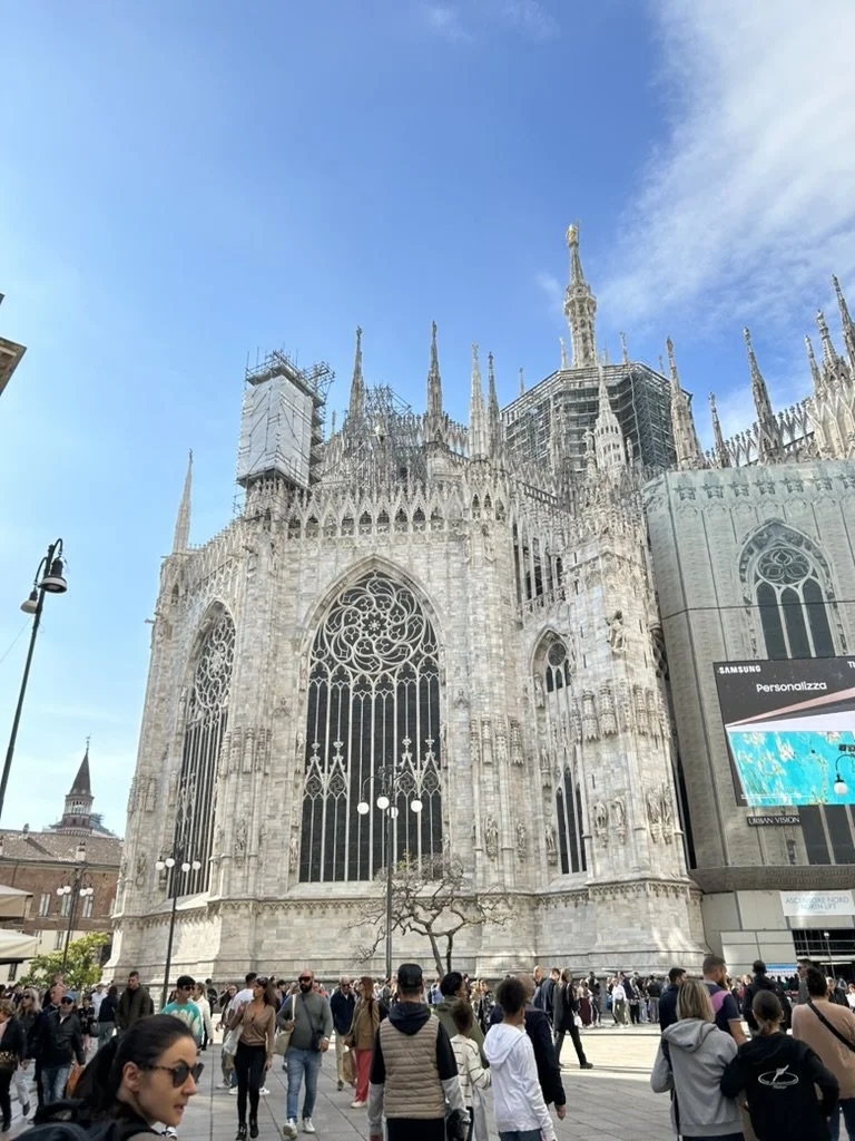 Milano - upea Duomo ja (liian) kalliita hotelleja