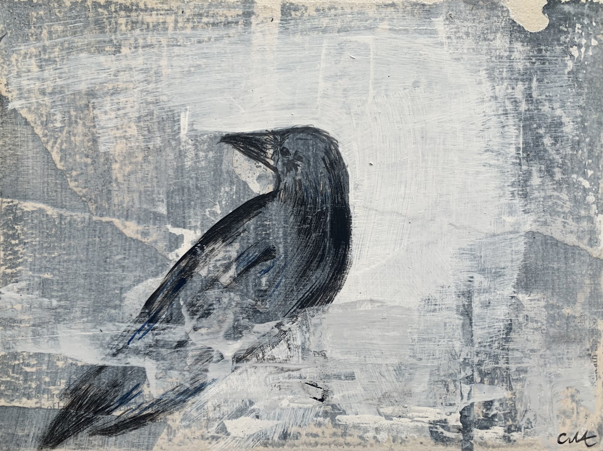 art for bedroom. black and white painting. grey painting. grey art for home.