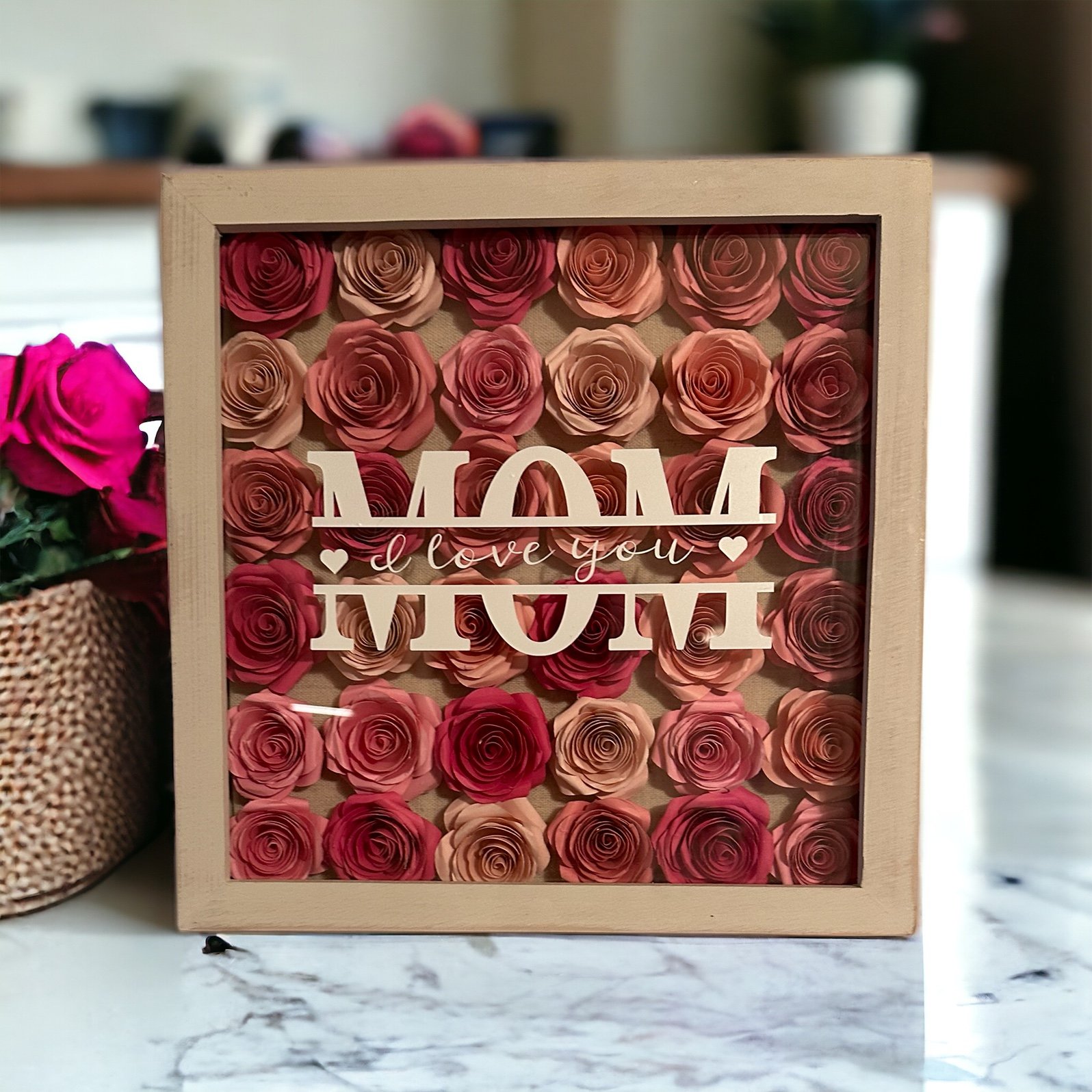 Mom Shadow Box