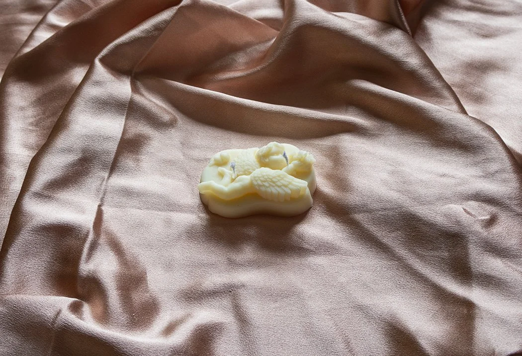 Cupid Sculpture Candle