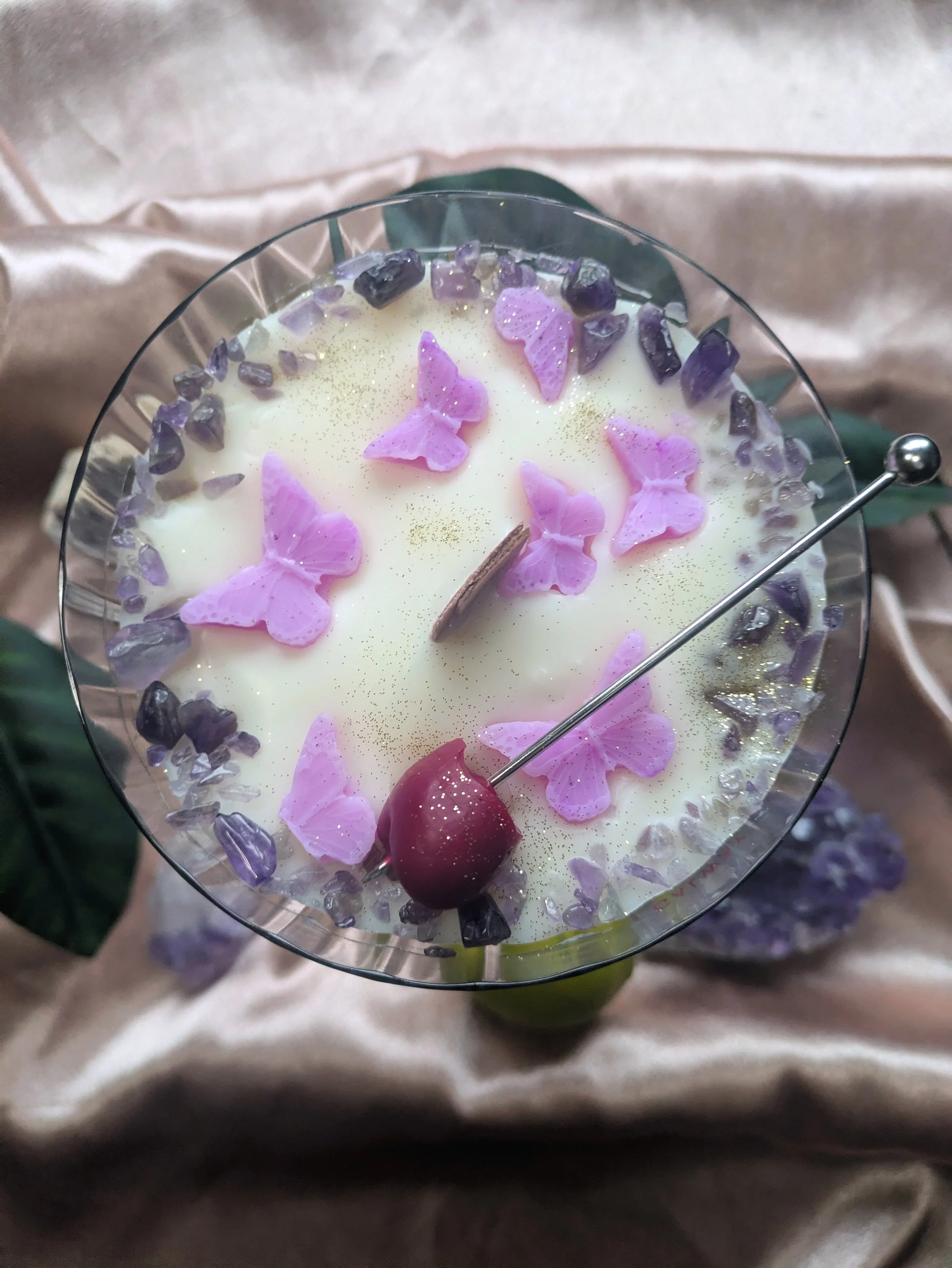 Psyches Amethyst Aviation candle