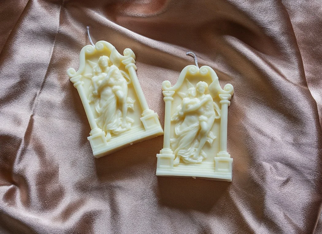 Psyche & Eros Sculpture Candle