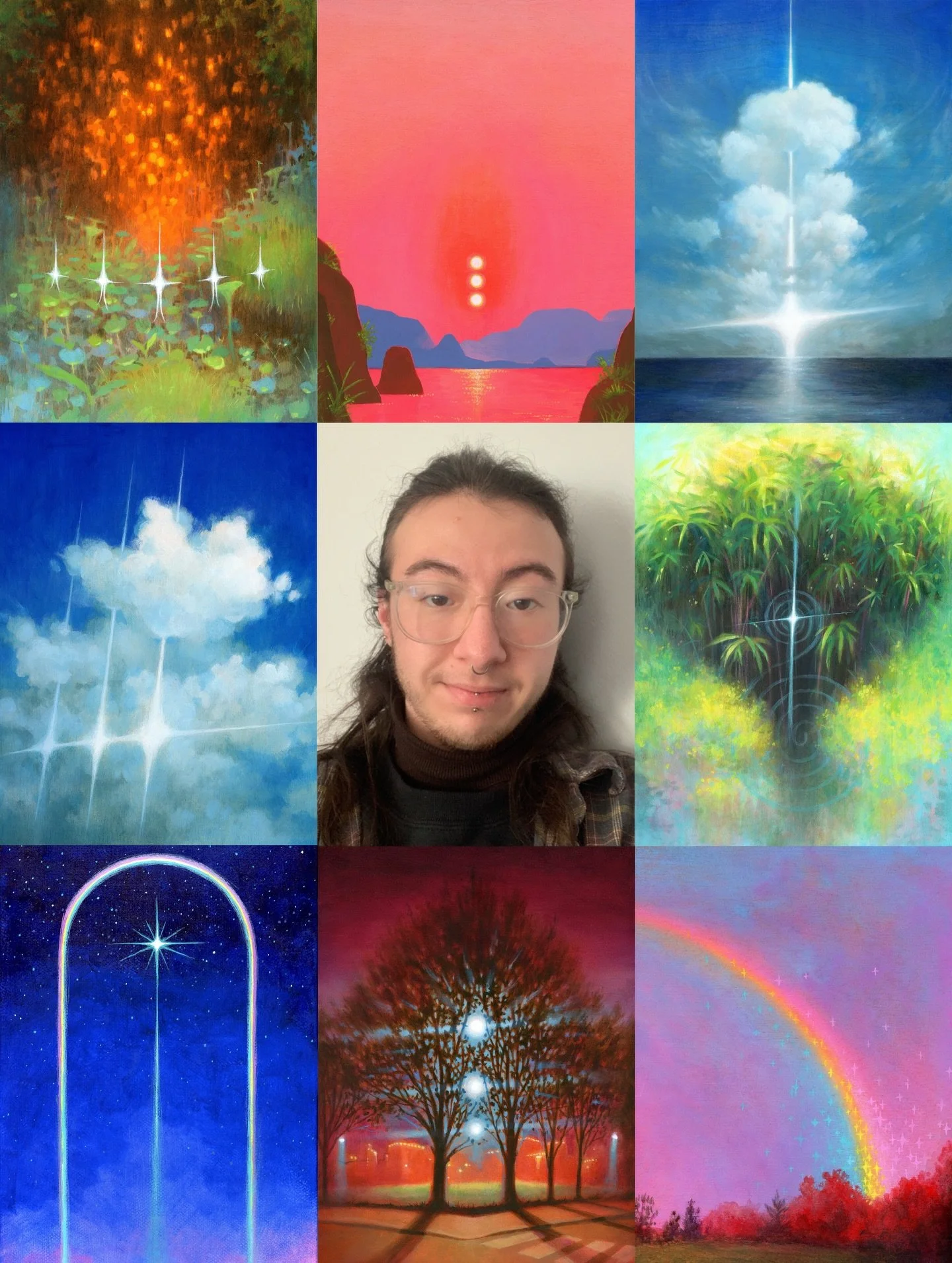 art vs artist 2025✨

It&rsquo;s been quite a year! Lots of ups and downs but we made it to the end!
Between moving into my first studio apt, tackling two lino block prints designs, completing several larger paintings, and having a painting displayed 