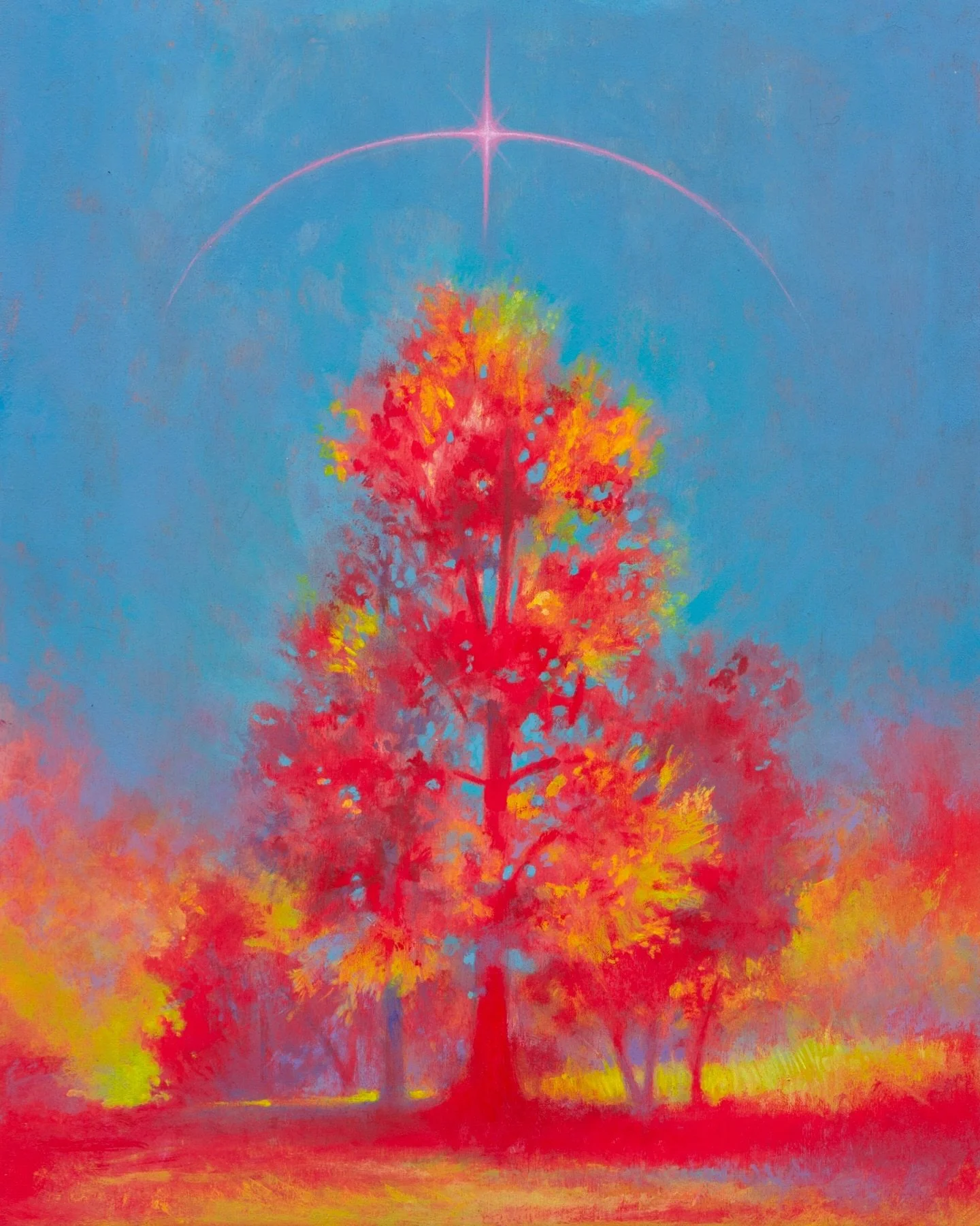 Red Dream
&diams;️&diams;️&diams;️
2023, 8x10 inches, acrylic on panel