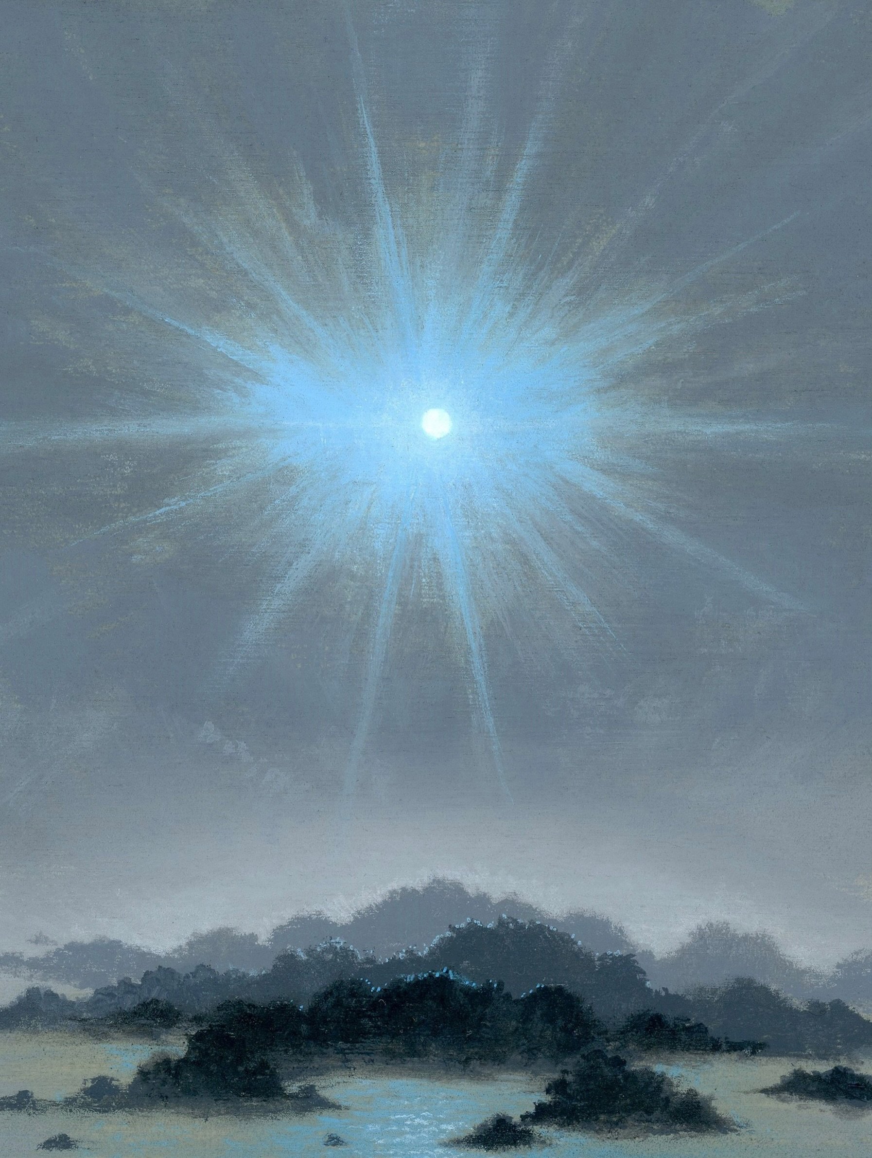 Pale Break 

this new painting is june&rsquo;s mail club print!
and this months sticker is a fun star cloud chain with lots of transparency, a perfect layering sticker🩵

sign up or switch tiers by june 30th 
patreon.com/parkparr
(international folks