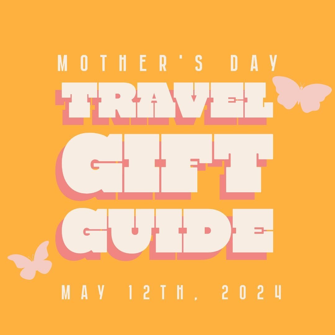 Are you having a tough time shopping for the mom who loves to travel?! 

Our 2024 Mother&rsquo;s Day travel gift guide is the last minute help you have been searching for! Check out the full guide on our blog - link in our profile. 

#mothersdaygifts