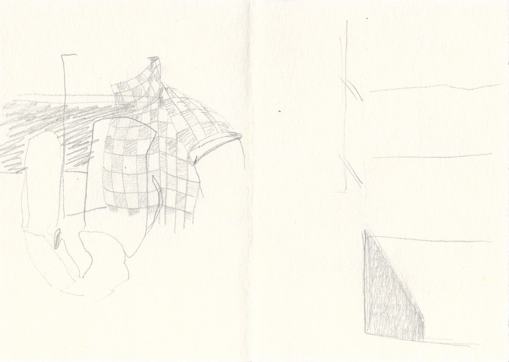 15_Original drawing pg 8 from %22The Importance of Being Loxton%22_2022_pencil on acid free paper_5.8 X 8.3 inches.jpg
