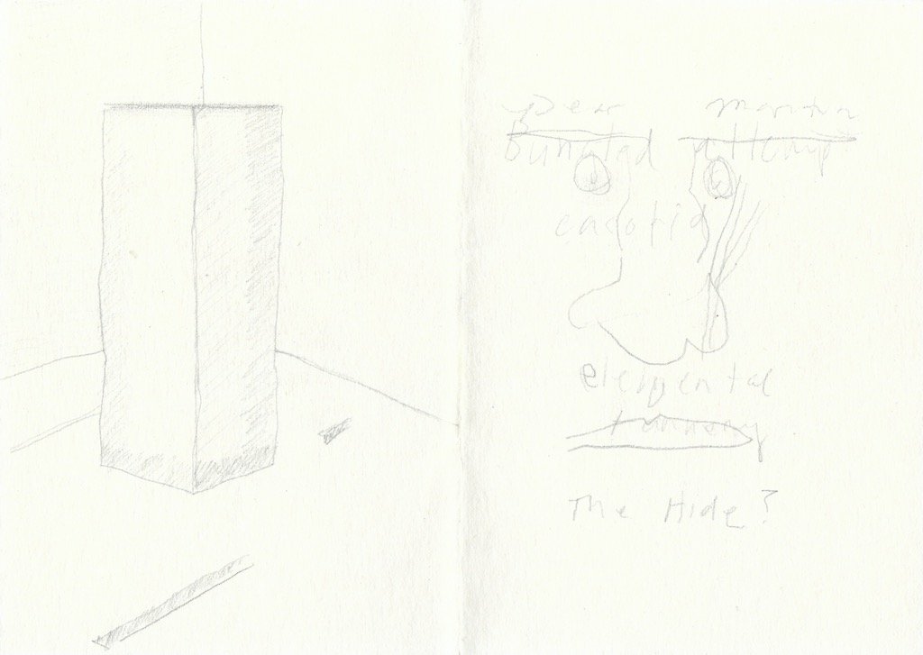 22_Original drawing pg 15 from %22The Importance of Being Loxton%22_2022_pencil on acid free paper_5.8 X 8.3 inches.jpg