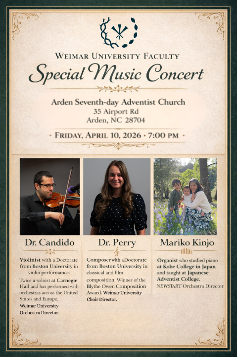 Weimar University Faculty Concert