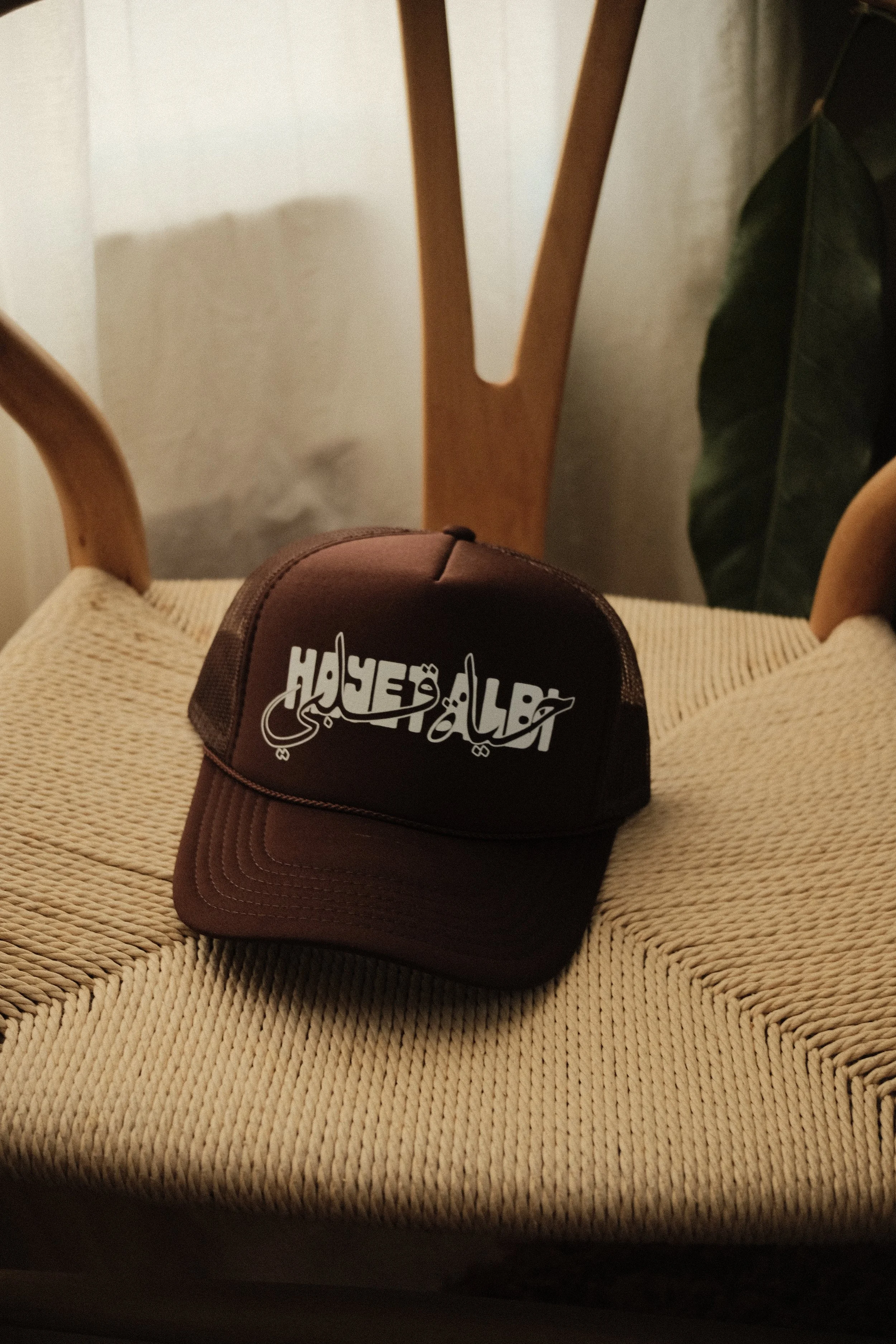Brown Trucker Hat