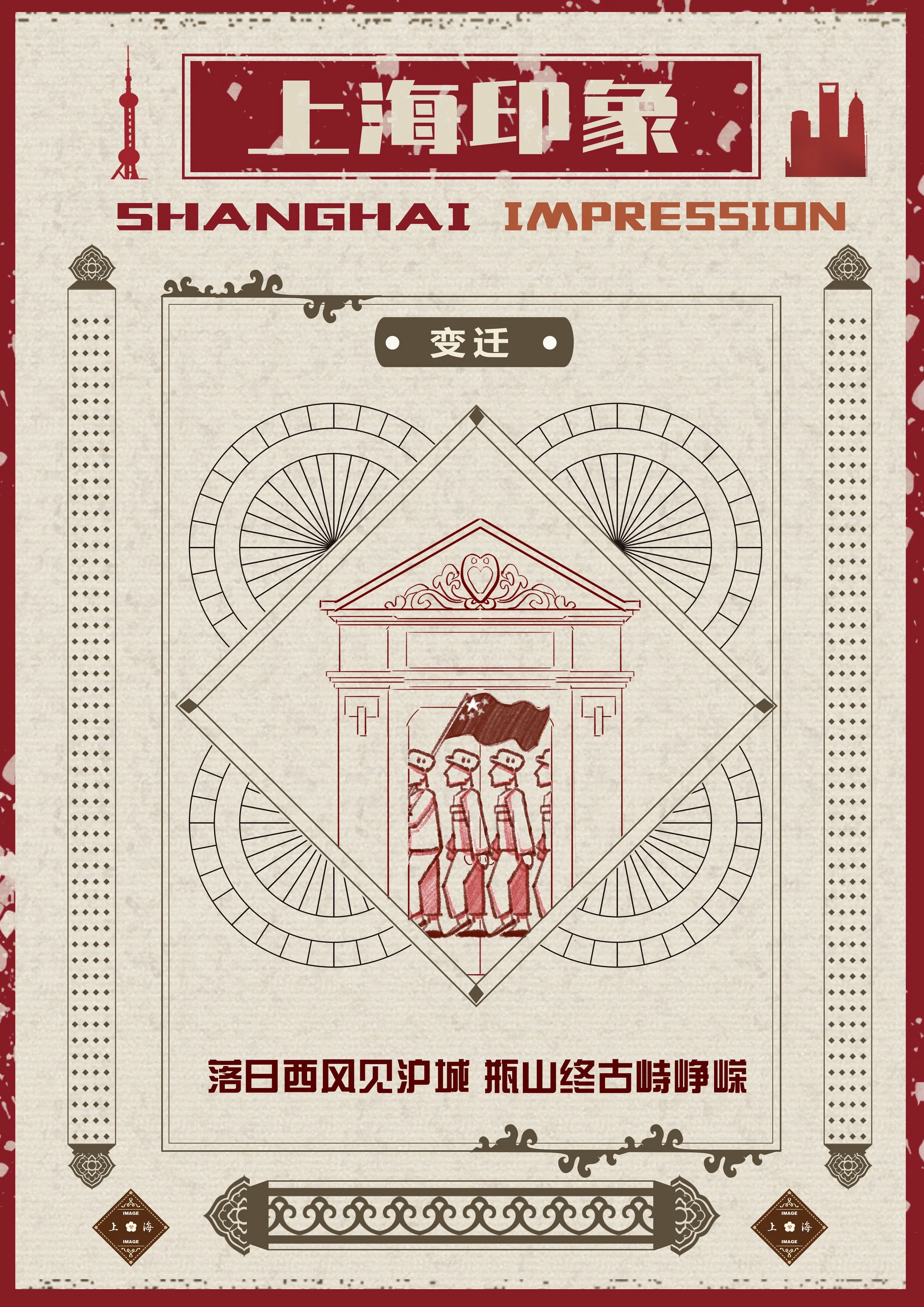 Shanghai Impression Poster