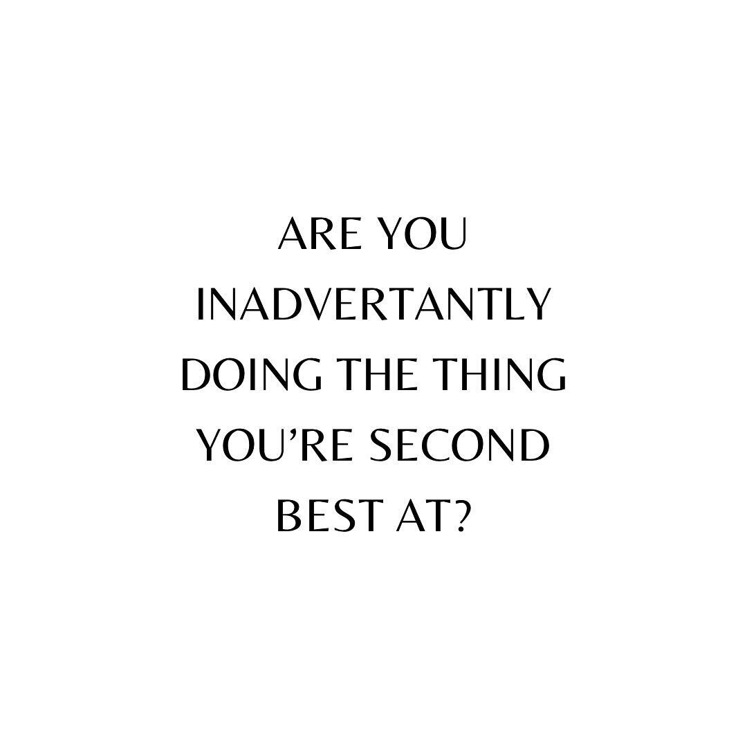 I&rsquo;ve hired various people for all kinds of support in my career over the years. And the best feeling in the world is hiring someone doing the thing they&rsquo;re built for. The thing they&rsquo;re number 1 at (versus 2nd best at).

The outcomes