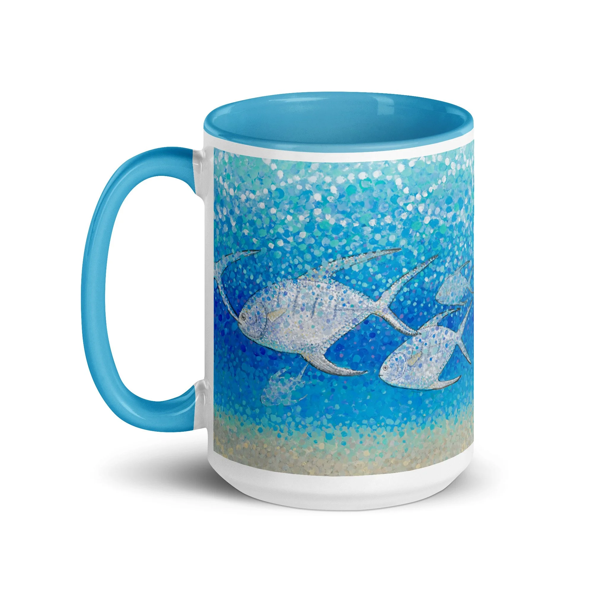 Swimming With Fish | 15 oz Mug