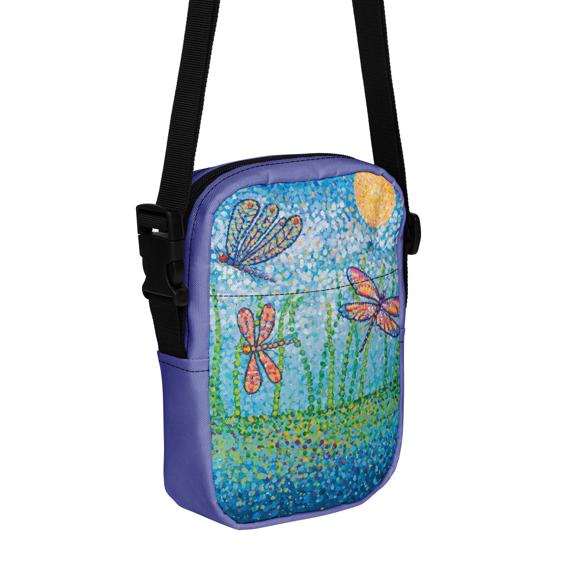 Dragonflies in the Sun Utility Crossbody Bag 09.jpg