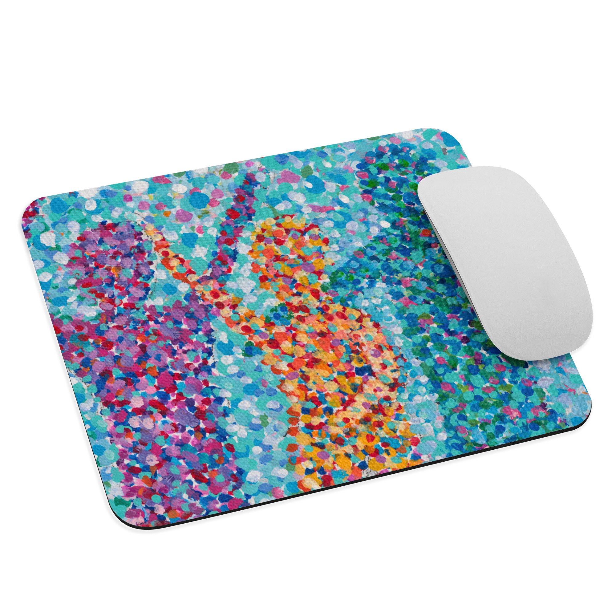Turquoise Dance | Mouse Pad